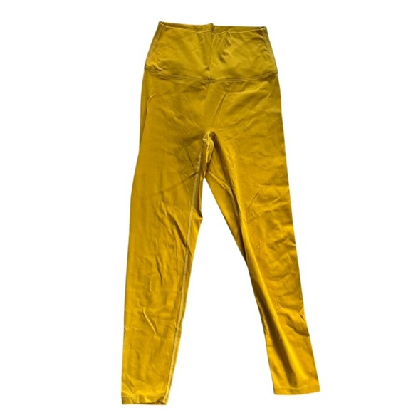 lululemon athletica Pants - lululemon athletica High-Rise Yellow Leggings